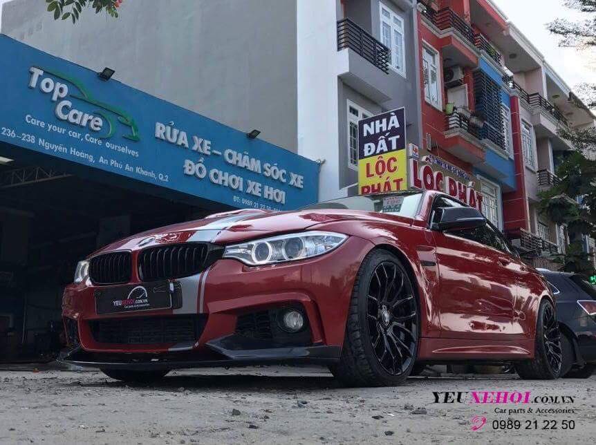 Vài món Carbon fiber gắn trên xe khách 