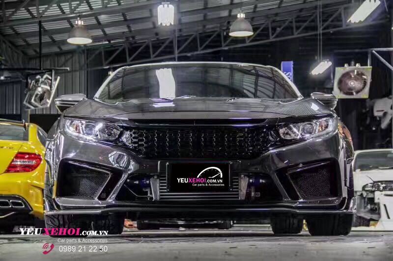 VÀI MẪU BODYKIT BODYLIP RẤT ĐẸP CHO HONDA CIVIC 2017