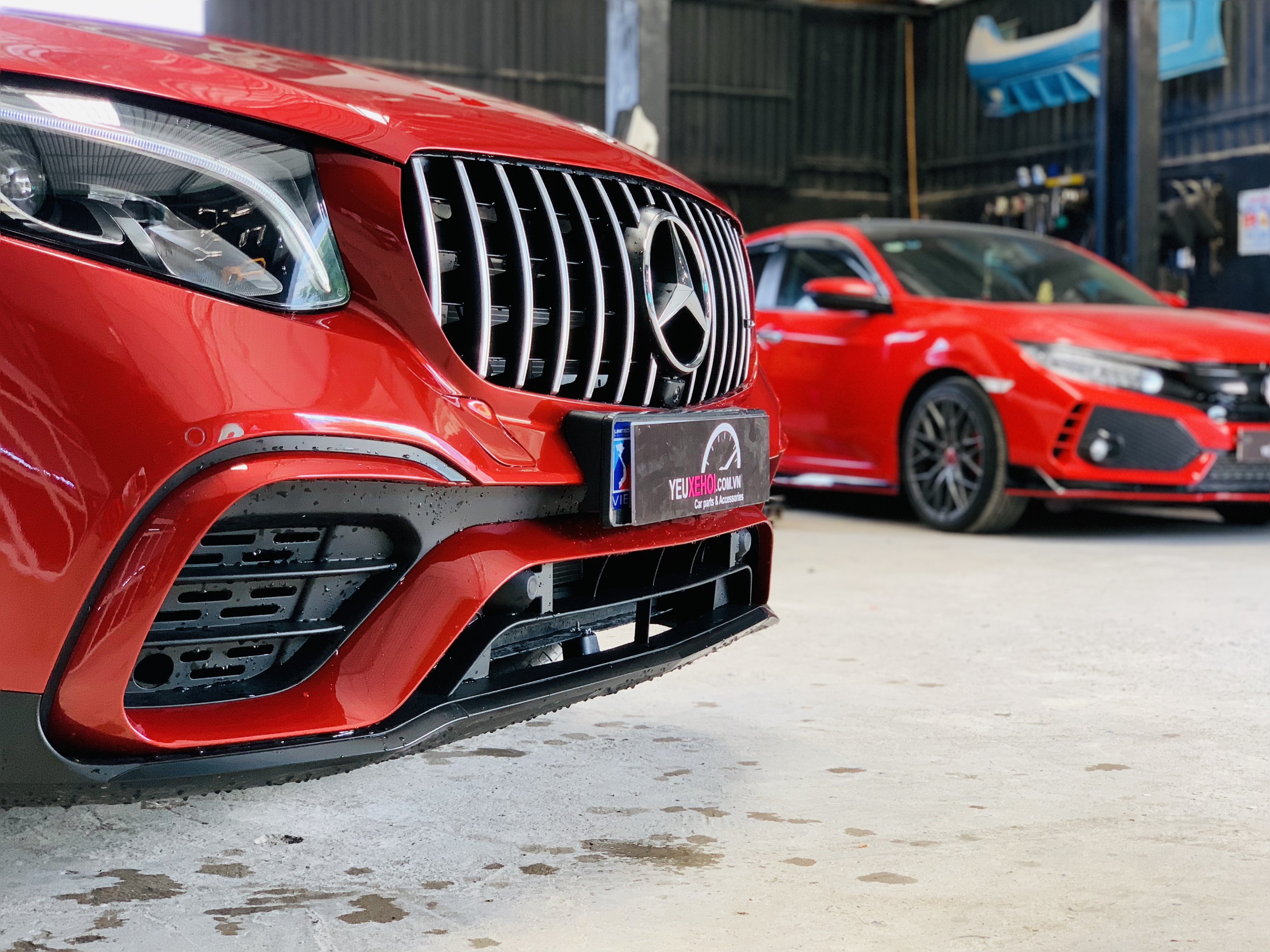  NÂNG CẤP MERCEDES GLC200/250/300 LÊN GLC63s