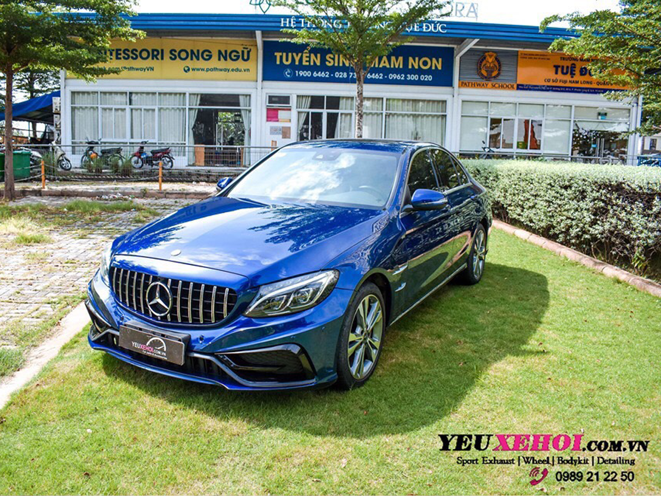 MERCEDES C250 DẬY THÌ THÀNH CÔNG VỚI GÓI ĐỘ PÔ #RES #BODYKIT #CARLSSON