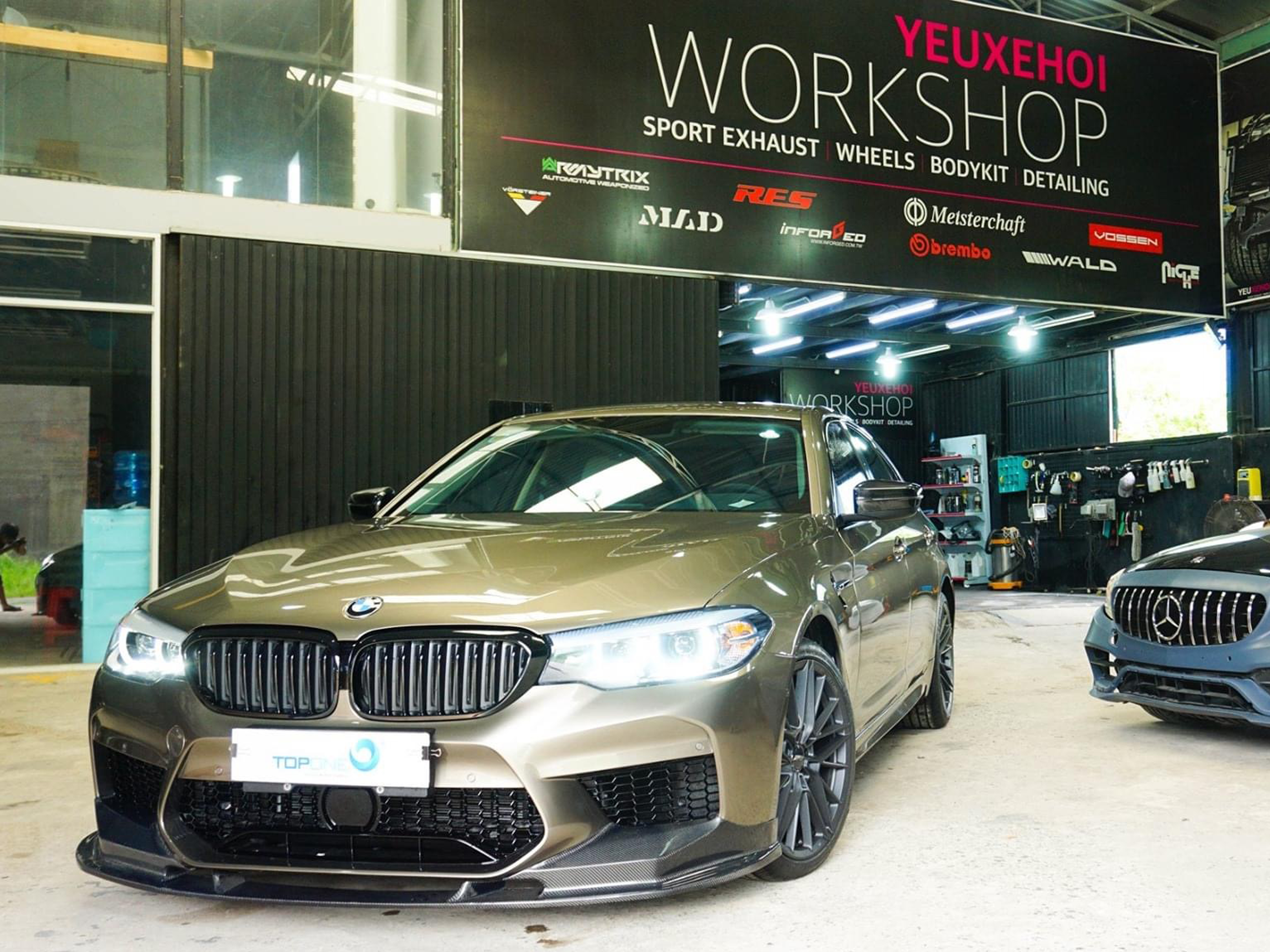 HOÀN THIỆN GÓI NÂNG CẤP BODYKIT M5 TOPONE CHO BMW 520 G30
