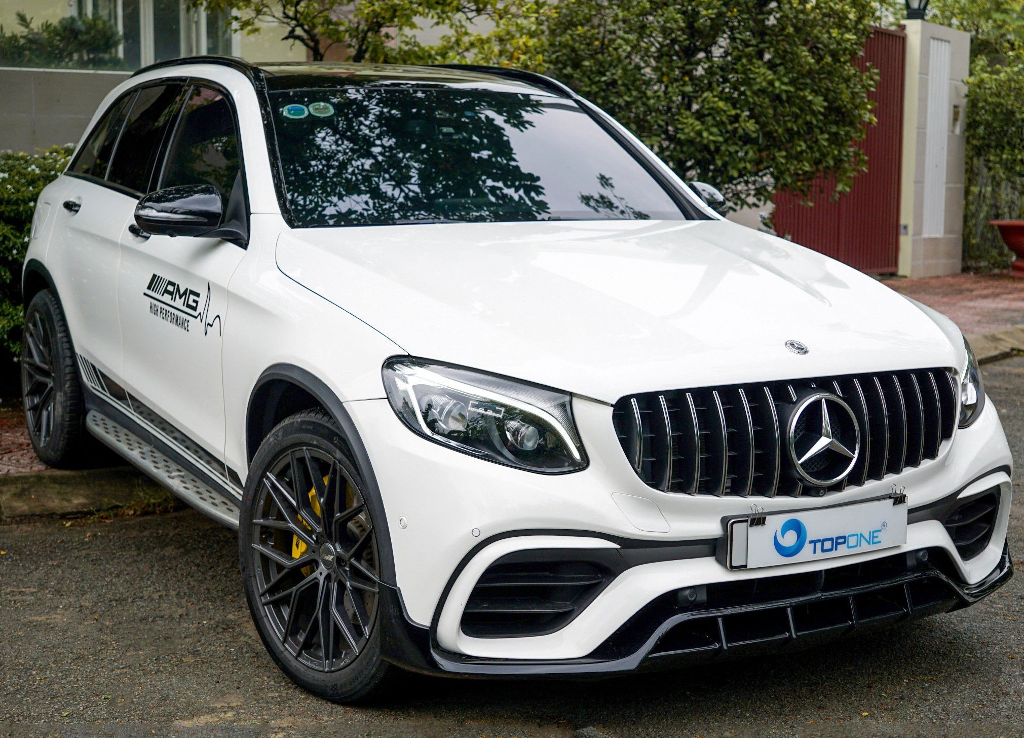 2019 MERCEDES GLC300 / BODYKIT GLC63 TOPONE / MÂM FT107 20INCHES 305FORGED